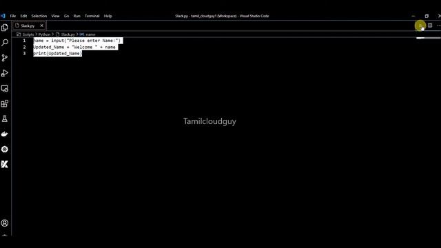 Py#22 Python - How to Build Your First Slack Bot with Python/wayscript ? - Tamil Cloudguy - தமிழ் смотреть онлайн