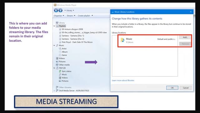 Windows 10 media streaming and libraries - DLNA смотреть онлайн