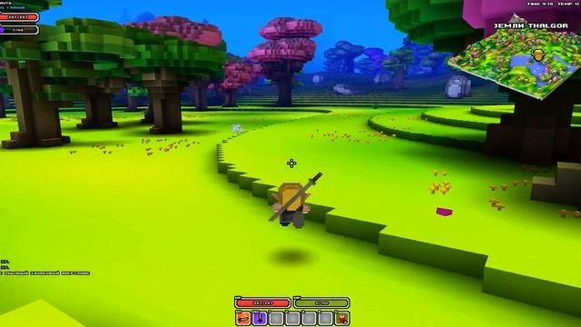 мой первый обзор на игру {CUBE world} смотреть онлайн