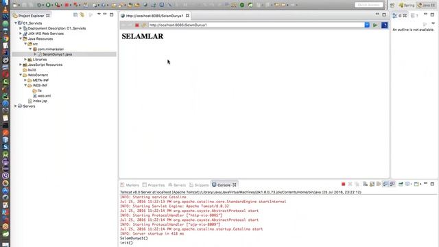 Java EE 009 IDE, ApplicationServer, Run, Debug, Deploy, Servlets 9 смотреть онлайн