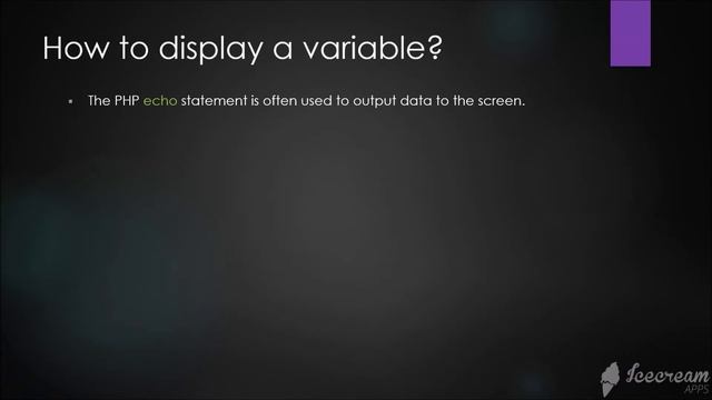 Learning PHP - Variables смотреть онлайн