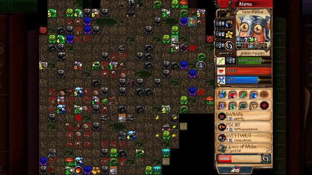 Desktop Dungeons EE - Abandoned Nest Vicious Token with Goblin Paladin смотреть онлайн