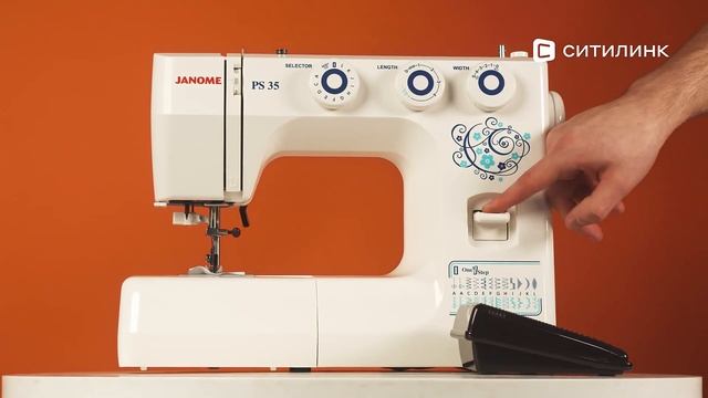 Обзор швейной машины Janome PS-35 | Ситилинк смотреть онлайн