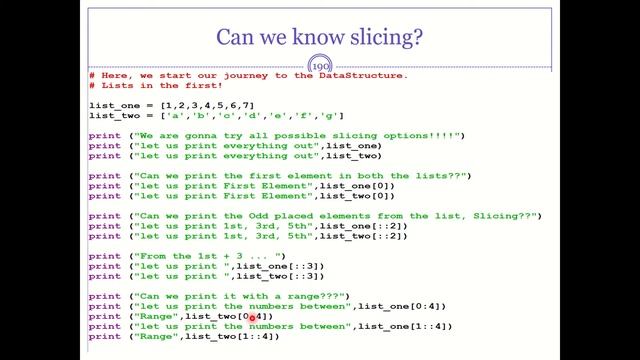 Session 18 - Python - Data Structures - Lists in python смотреть онлайн
