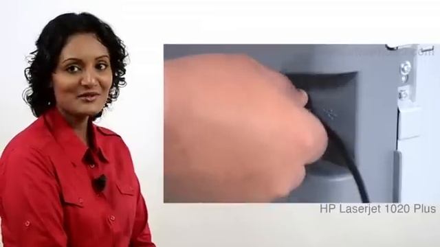 HP LaserJet 1020 Plus - Connecting Printer To Computer смотреть онлайн
