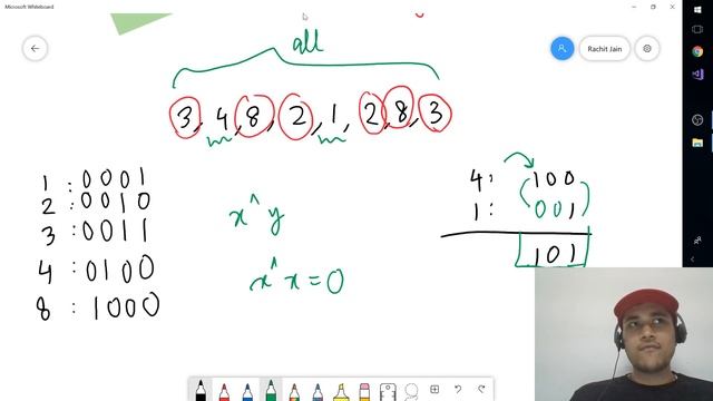 Bit Xor - Watch till end! The 2nd half is difficult in Coding Interviews смотреть онлайн