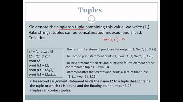 PYTHON session 17 tuples смотреть онлайн