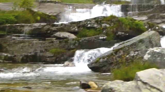Твиндефоссен, Норвегия /Tvindefossen Waterfall, Norway смотреть онлайн