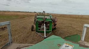 Двигатель от мотоблока на китайский прессподборщик