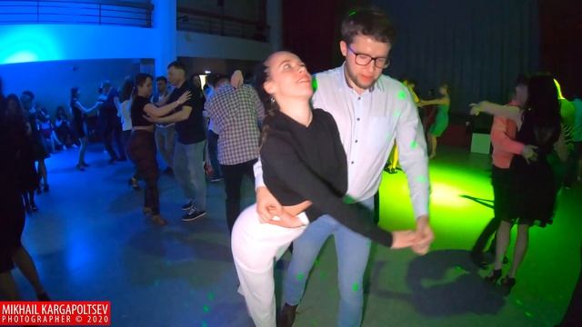 Alexander Venderlykh & Christina Radionova dancing bachata @ Russian-German House 15.02.2020 смотреть онлайн