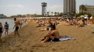 Барселона. Пляж Барселонета 3