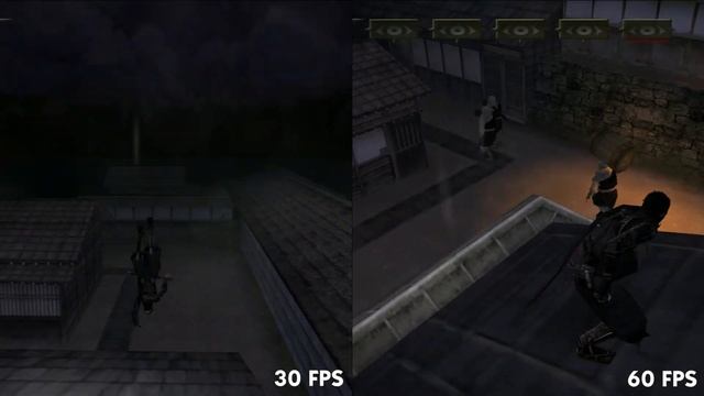 Shinobido: Way of The Ninja | 30 fps and 60 fps Side by Side Comparison! смотреть онлайн
