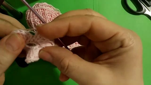 Вяжем мочалку шар для душа (часть 1) смотреть онлайн