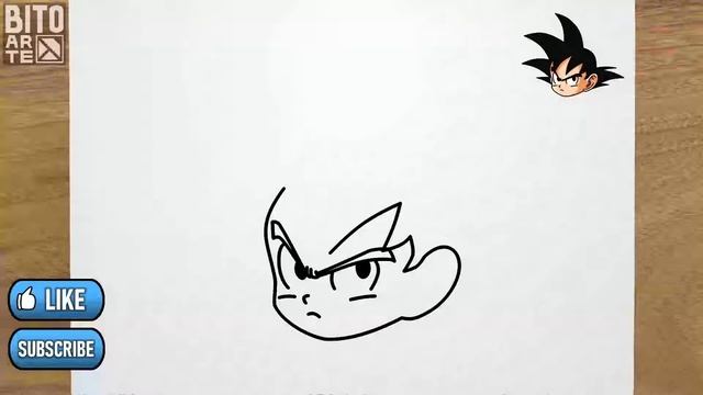 Как нарисовать Кида Гоку (Жемчуг дракона) смотреть онлайн