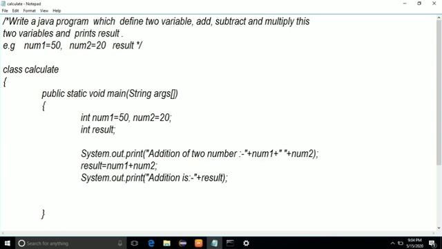 Java Programming-09 java program example-1 # ICSE_Class_10 # CS#In_Marathi смотреть онлайн