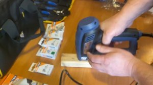 Обзор электрического степлера DEXTER