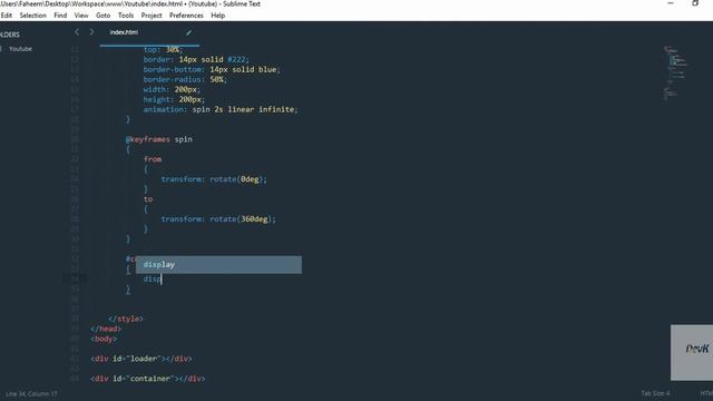 How to create a circular preloader into webpage using Css3 and Javascript | 2018 смотреть онлайн