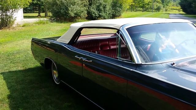 1966 Charcoal Lincoln top working смотреть онлайн