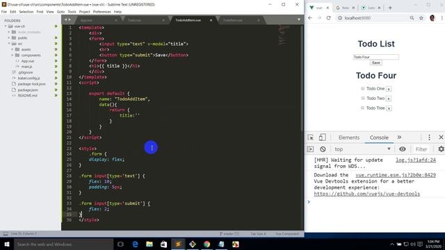 vue js cli v-model dynamic data part 6 смотреть онлайн