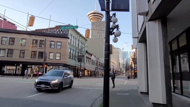 Vancouver Canada Walking Tour | Historic GASTOWN | Vintage STEAM Clock смотреть онлайн