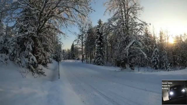 Test Artic Rally Finland 2021🇫🇮❄️ E.Evans/S.Martin👥🇬🇧Toyota Yaris WRC 🚗 смотреть онлайн