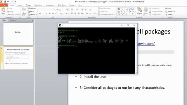 BioSoft1: CygWin, Intro, Downloading, and package install. смотреть онлайн