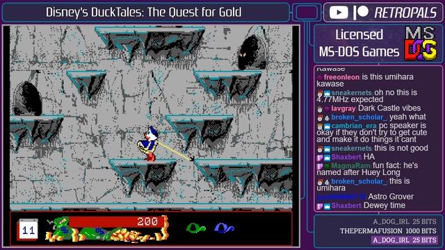 DuckTales: The Quest For Gold (MS-DOS) - Retro Pals смотреть онлайн