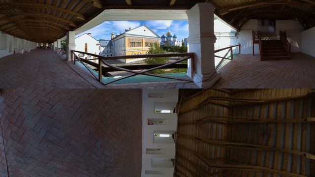 Экскурсия по крепостным стенам Лавры в 360 (RU) смотреть онлайн