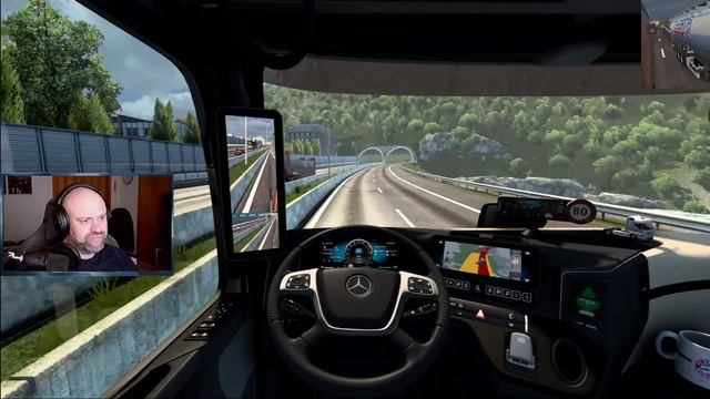 ETS2 1.46 - Convoy Tour Promods 2.64 mit P!ngu * Livorno-Strassburg * смотреть онлайн