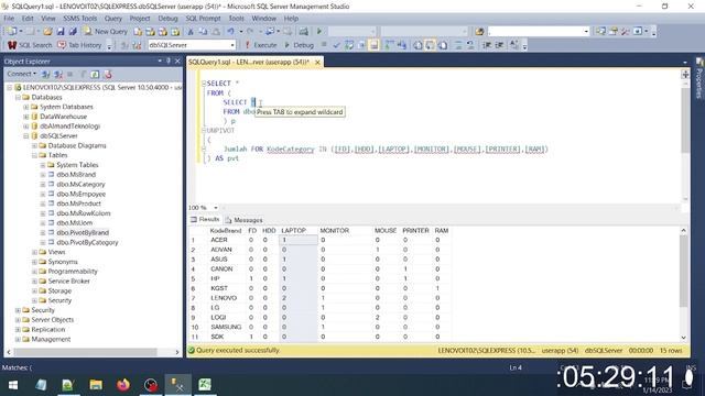 Part 20 - UnPivot SQL | Tutorial SQL Server смотреть онлайн