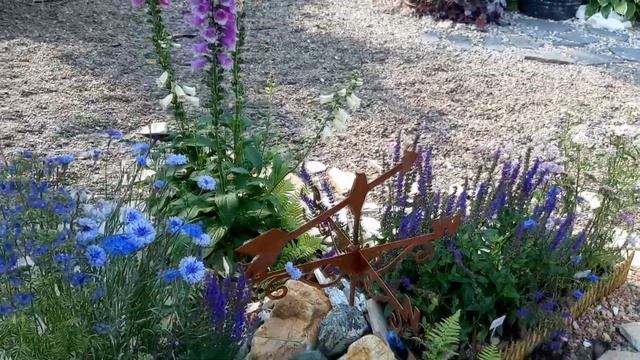 Украшаем сад ; очень просто и ОЧЕНЬ КРАСИВО. Идеи и готовые решения. Часть 1.. смотреть онлайн