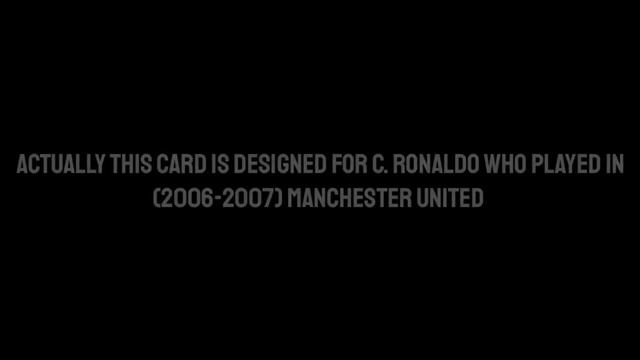 Upcoming Young Monster Cristiano Ronaldo Iconic Moment In Manchester United (2006-07 Edition) смотреть онлайн
