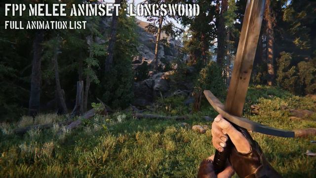 FPP Melee Animset - Longsword - Unity смотреть онлайн