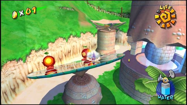 Super Mario Sunshine - Gelato Beach: Episode 2: Mirror Madness! Tilt, Slam, Bam! смотреть онлайн