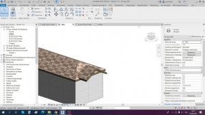 Присоединить и отсоединить крышу в ревите