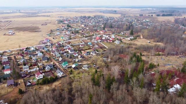 Орлинское озеро, село Орлино и СНТ, ставшее чуть не больше самого села.