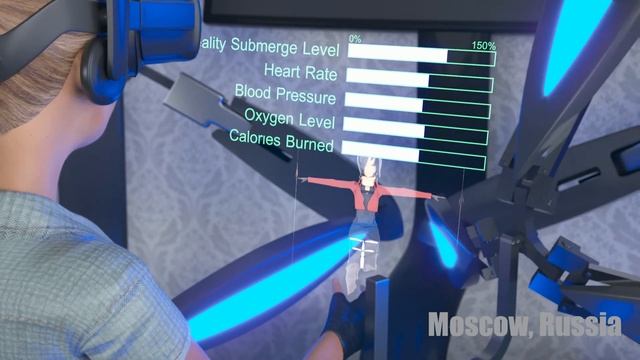 Система виртуальной реальности Vrealizer. Демонстрация возможностей. смотреть онлайн