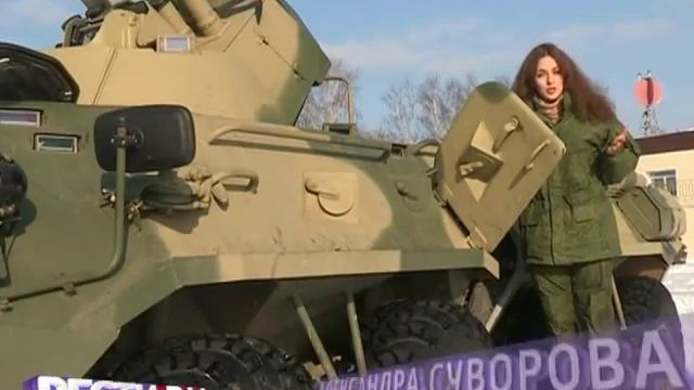 БТР - 82 А испытания VoenSite.ru