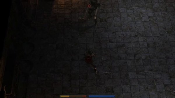 Exanima Level 6 NPC Kills Boss | Golem President Fight