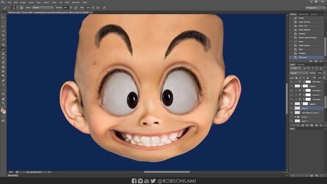 Goku in Real Life - Humanizing characters (PHOTOSHOP) смотреть онлайн