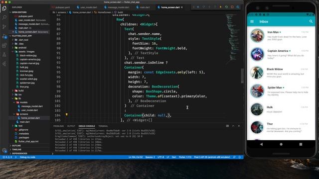 Chat App UI Tutorial in Flutter смотреть онлайн