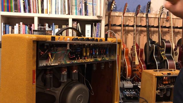 custom built Fender 5F6A Bassman sound смотреть онлайн