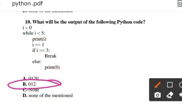 Python programming (KNC402)// Top 20 mcq// Unit-3(part-A) смотреть онлайн