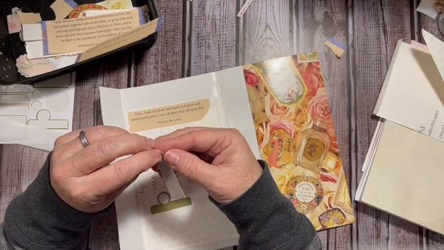 Use one paper piece to add 3 pockets to a page-junk journal challenge смотреть онлайн