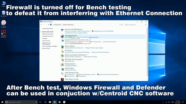 Configure Windows 10 for Centroid Acorn CNC Controller use смотреть онлайн