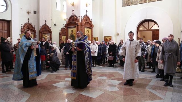 Молебен в День памяти Казанской иконы Божией Матери