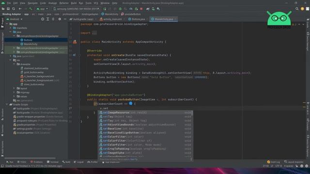 Android Binding Adapters - @BindingAdapter смотреть онлайн