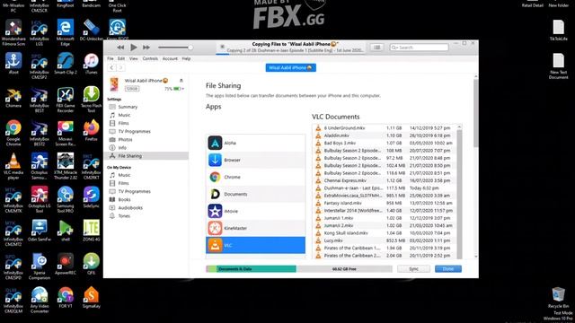 Videos Transfer TO Vlc Player iPhone From PC смотреть онлайн