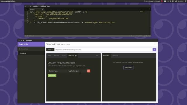 Importing a cURL Command into Insomnia смотреть онлайн