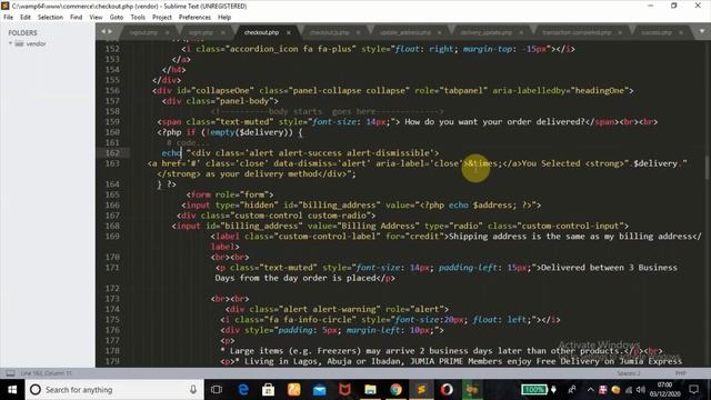 Ecommerce Website Project: Shopping Cart Checkout payment page part 3 смотреть онлайн